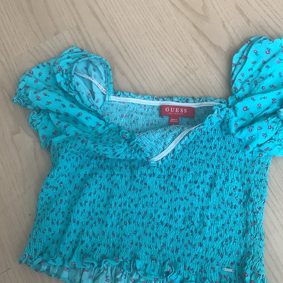 Guess blue top - Picture 2 of 2